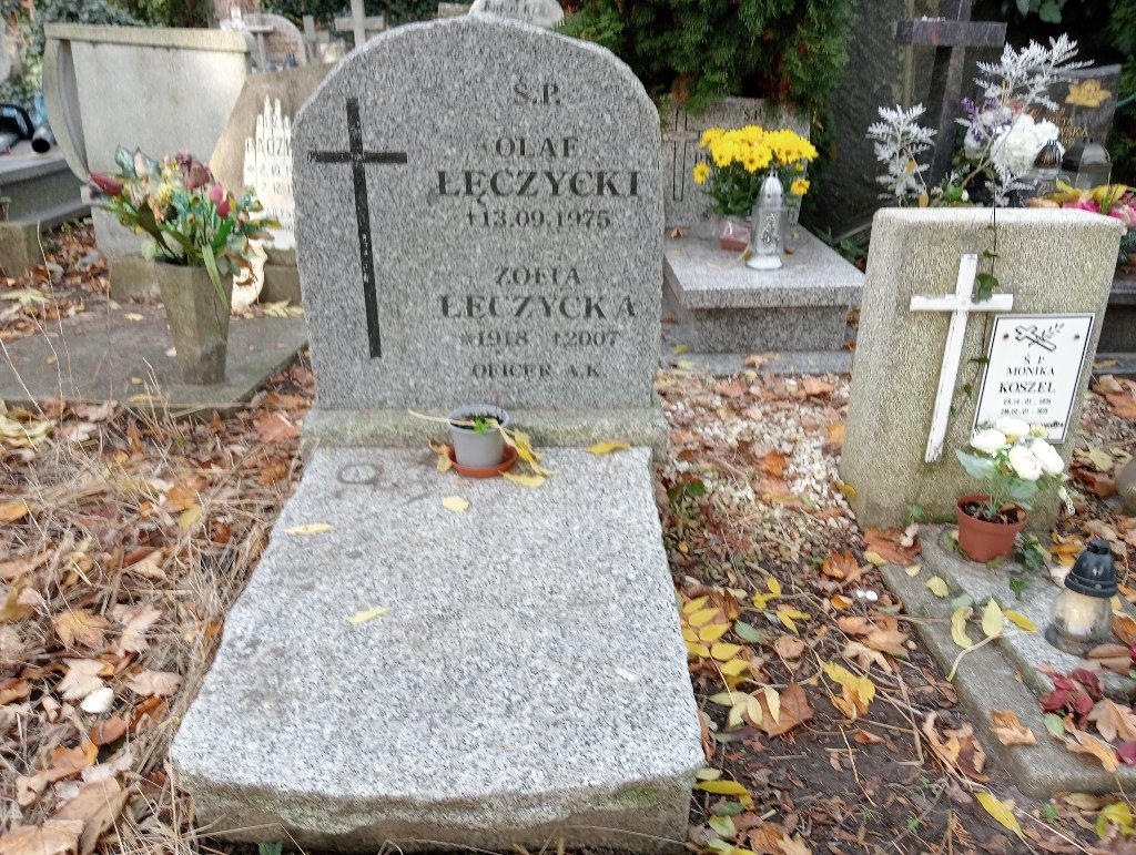 Grób EWA ŁĘCZYCKA