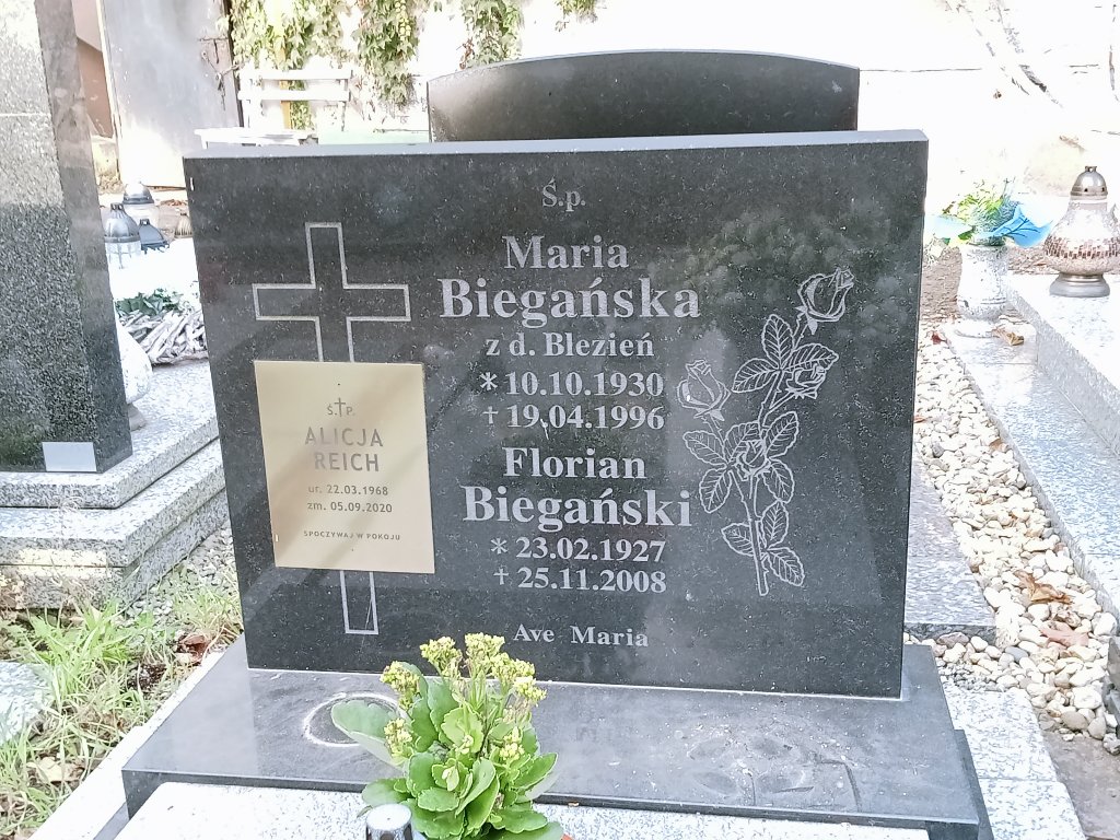 Grób ALICJA REICH 