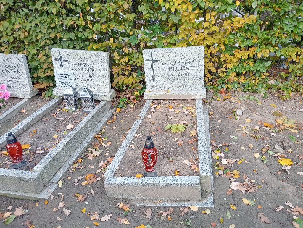 Grób CASPARA POLUS  