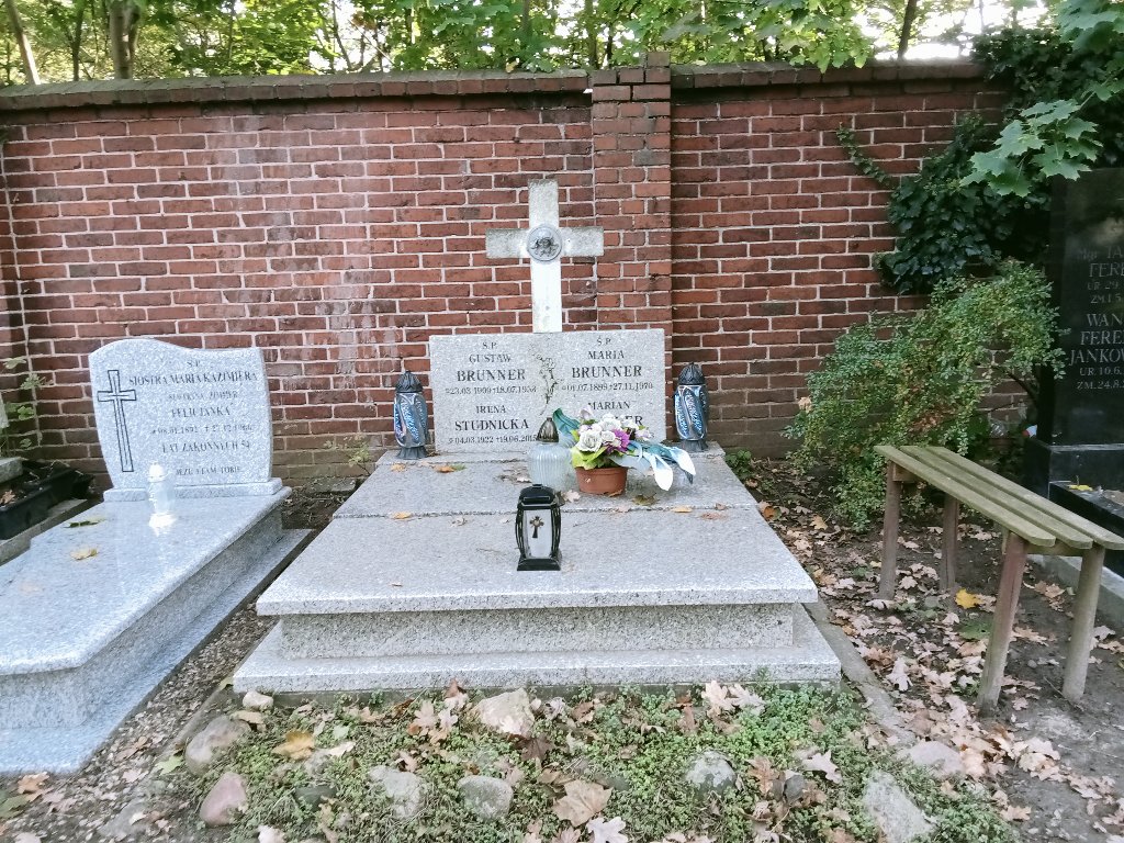 Grób GUSTAW BRUNNER