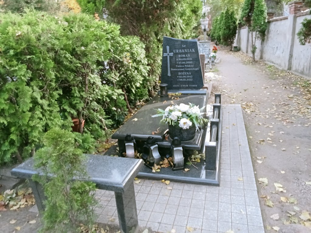 Grób BOŻENA URBANIAK