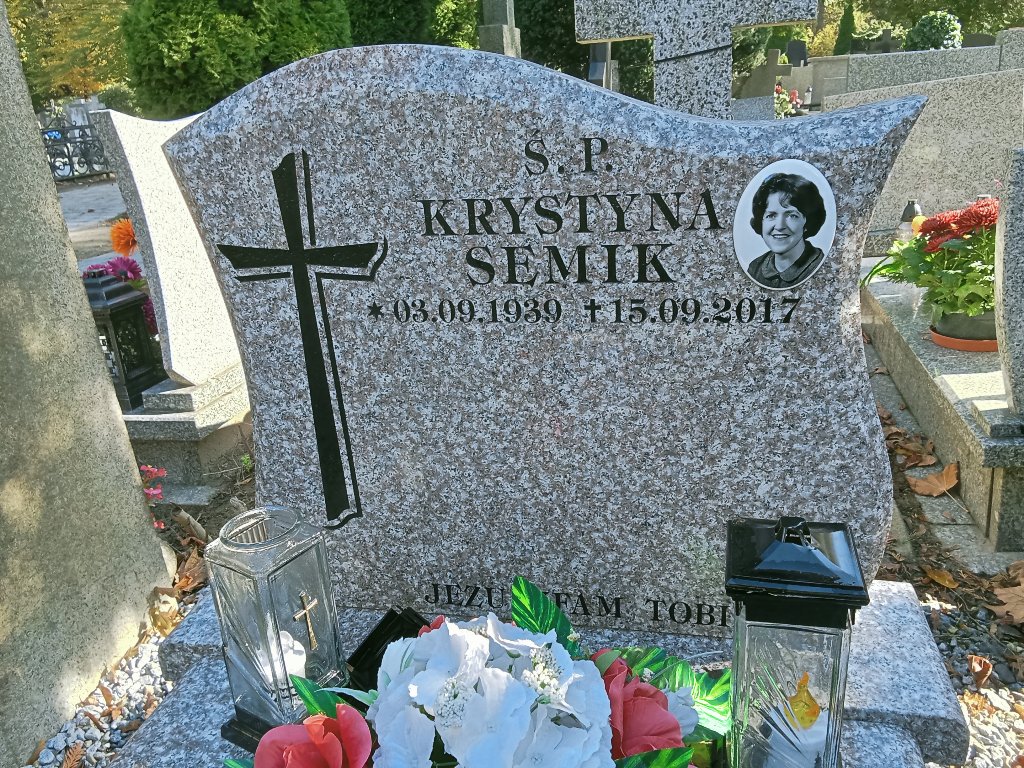 Grób KRYSTYNA  SEMIK 