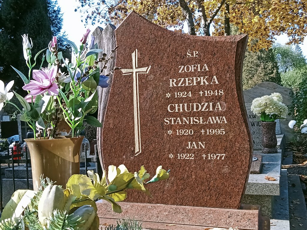 Grób STANISŁAWA CHUDZIA 