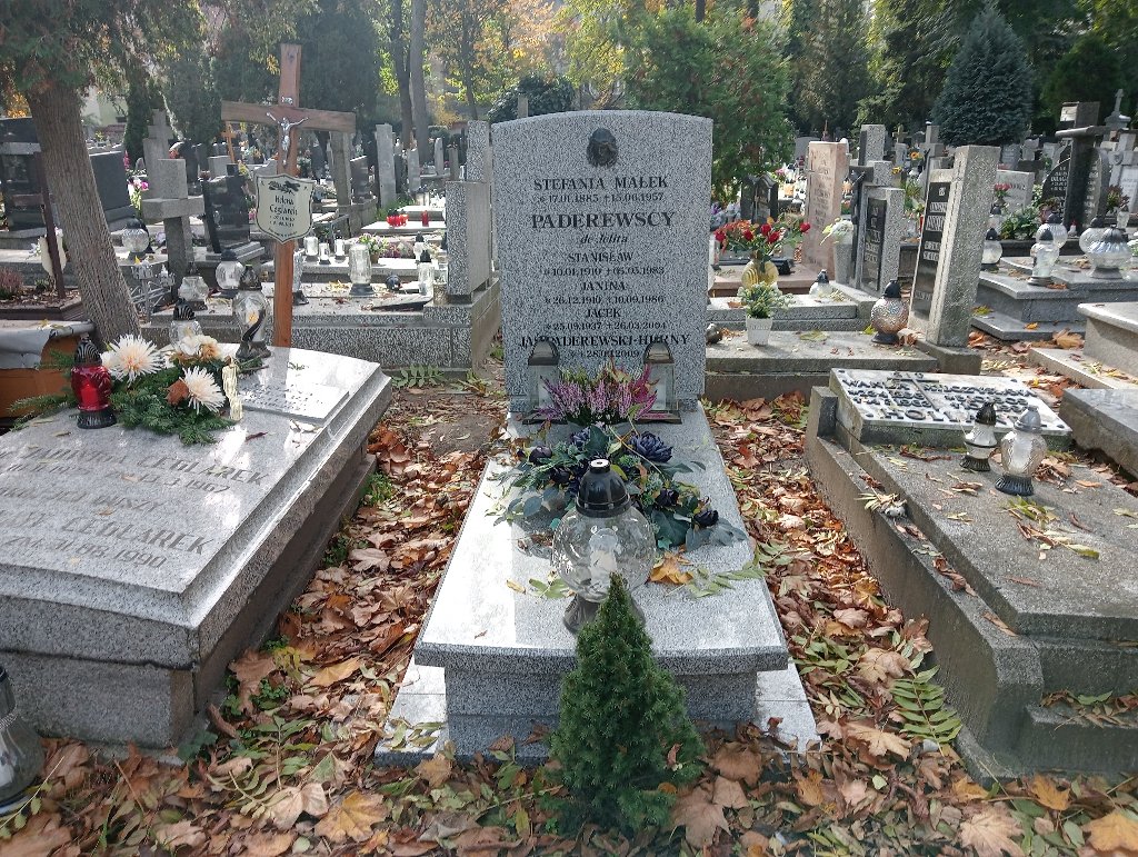 Grób Stanisław Paderewski