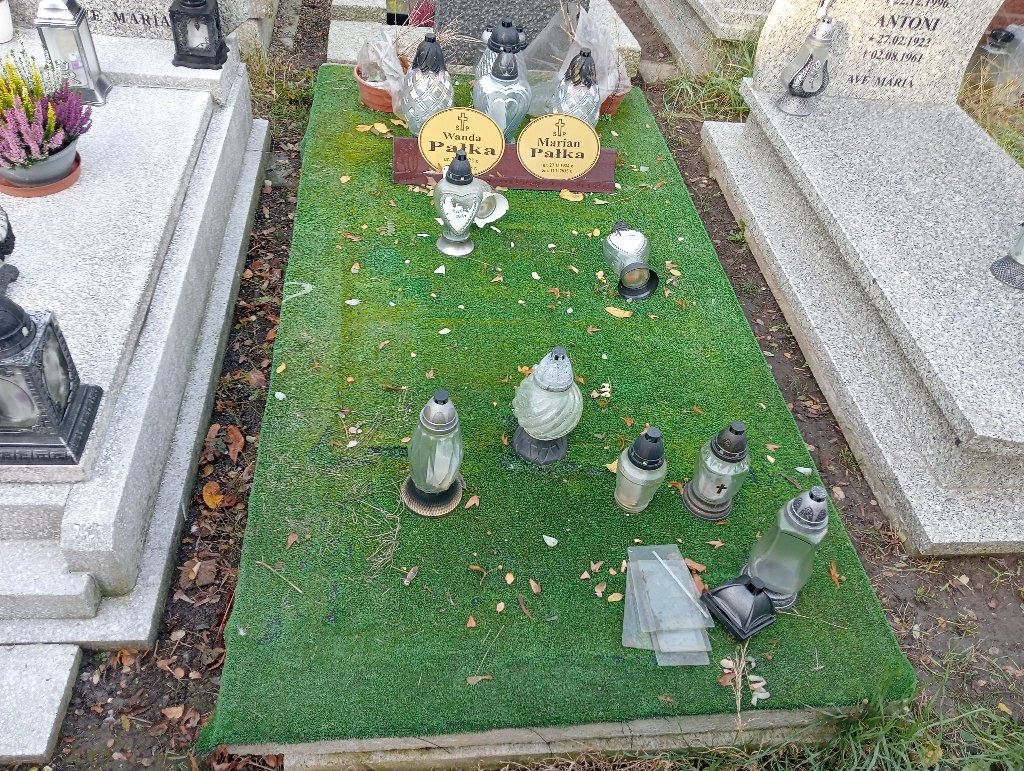 Grób Wanda Pałka
