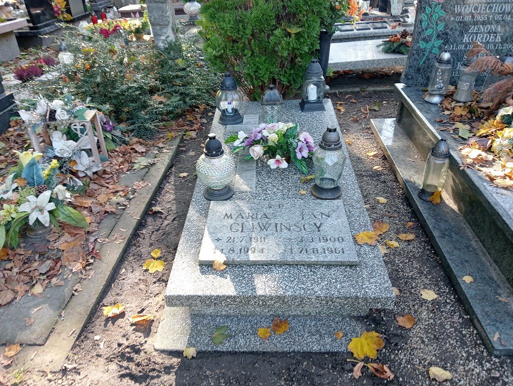 Grób Jan Gliwiński