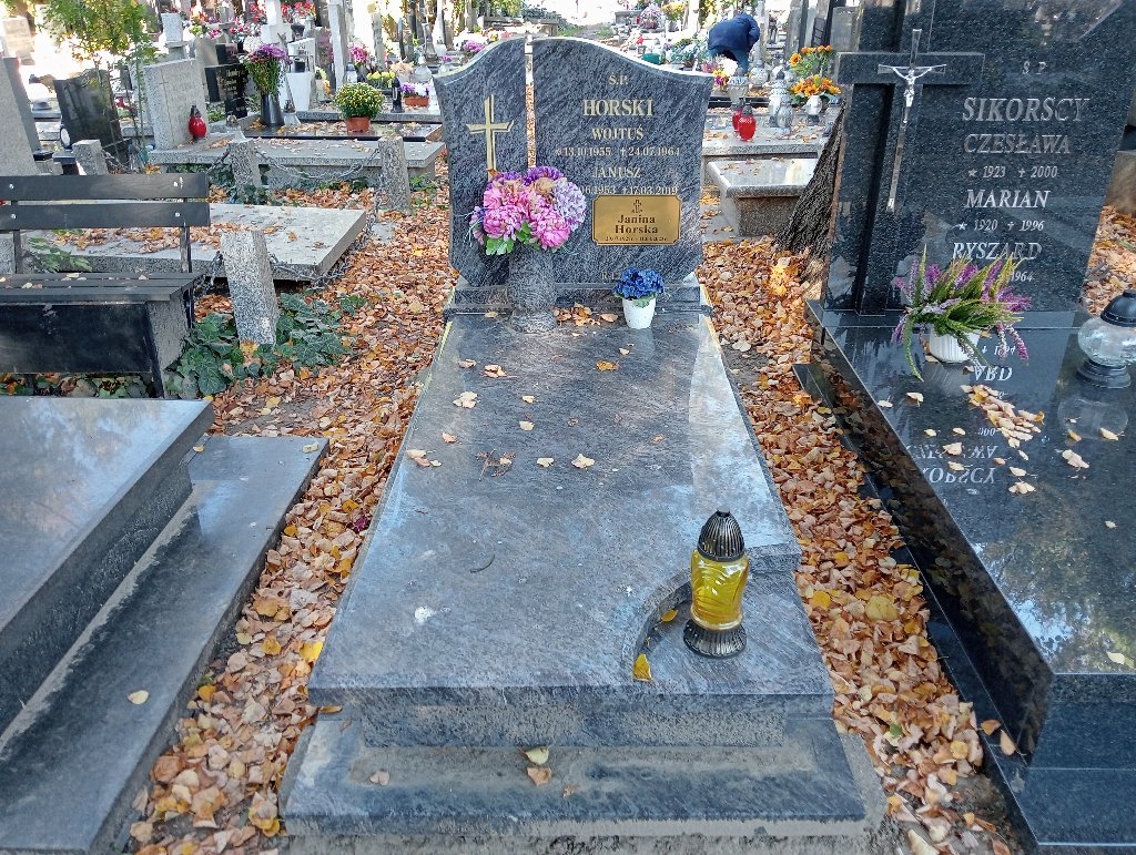 Grób JANUSZ  HORSKI 
