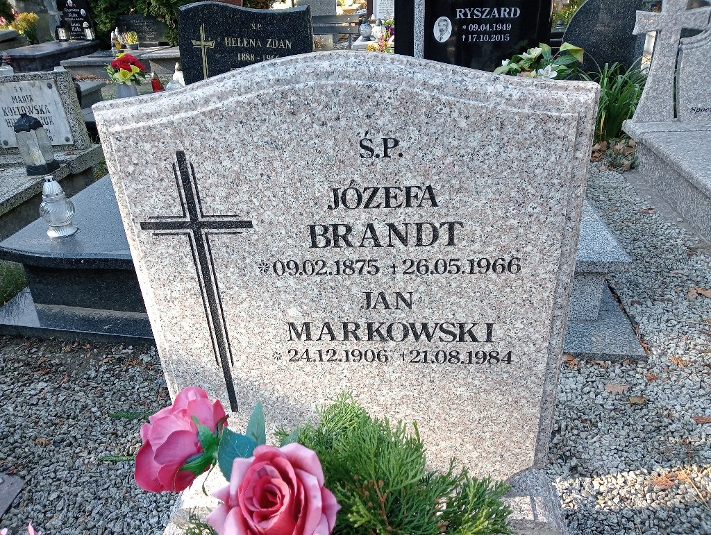 Jan MARKOWSKI  1906 Wrocław-Katedra - Grobonet - Wyszukiwarka osób pochowanych