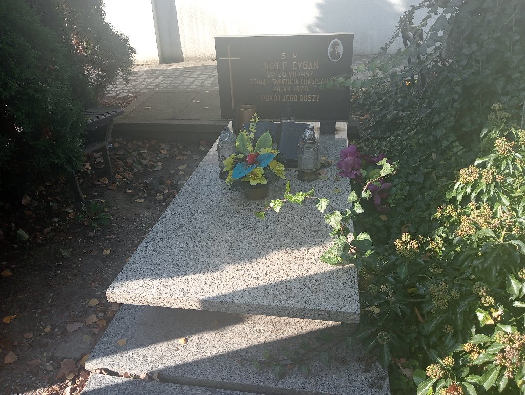 Grób JÓZEF CYGAN 