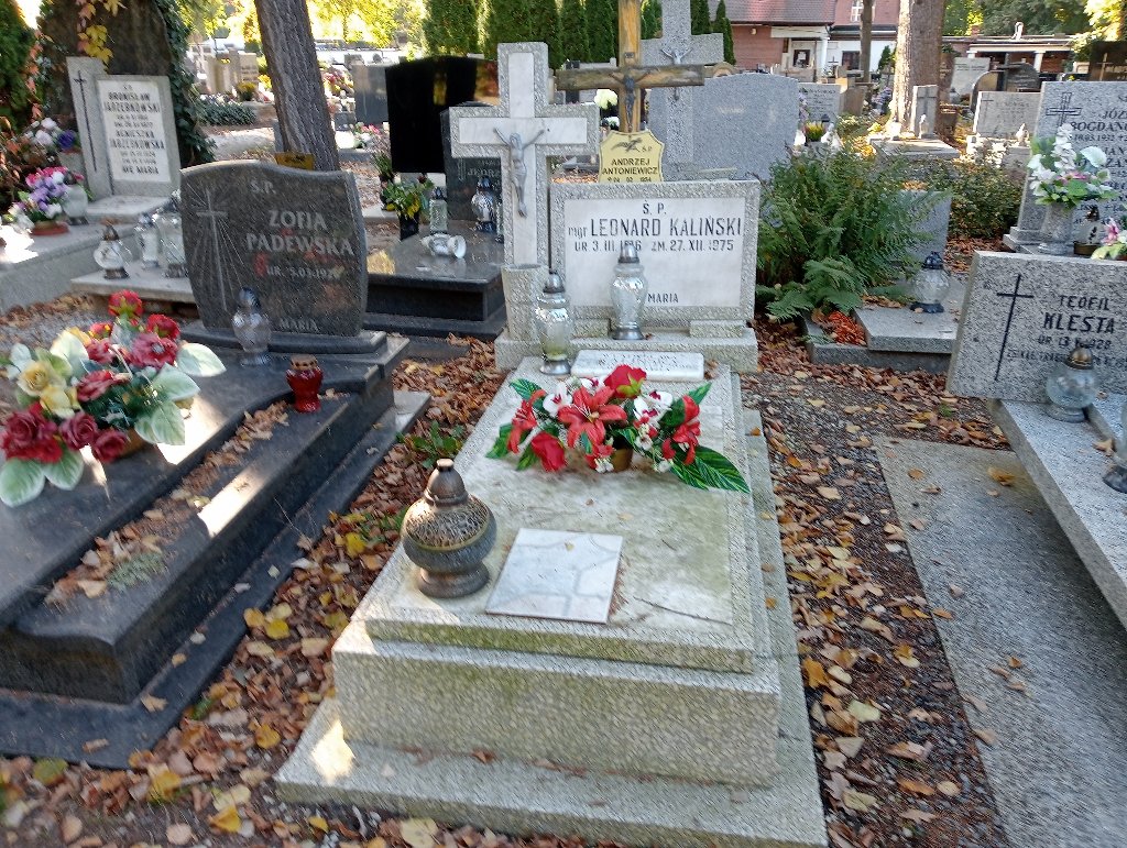 Grób LEONARD KALIŃSKI 