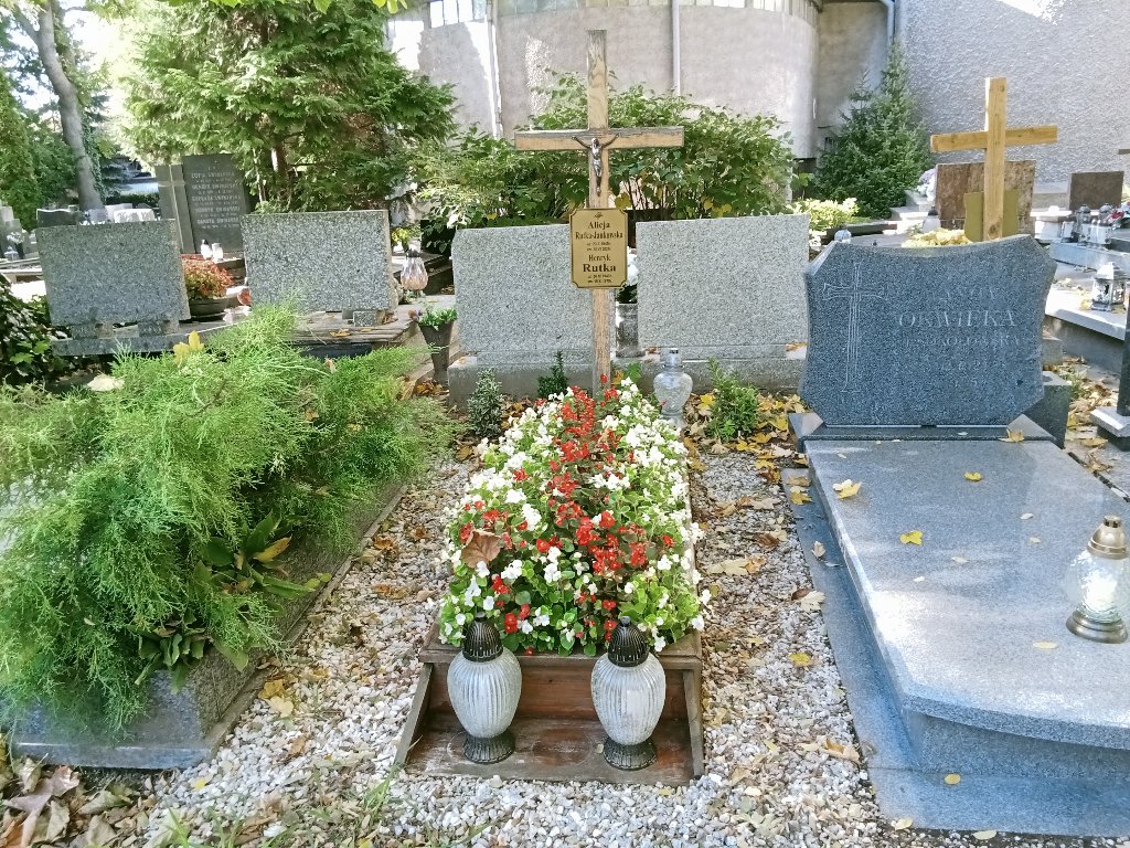 Grób ALICJA RUTKA-JANKOWSKA 