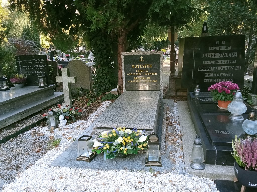Grób BRONISŁAW MATUSZEK 