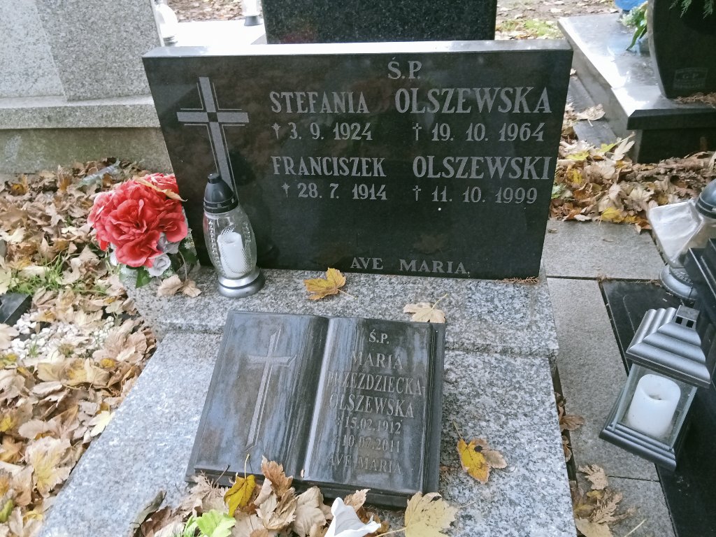 Grób STEFANIA OLSZEWSKA 