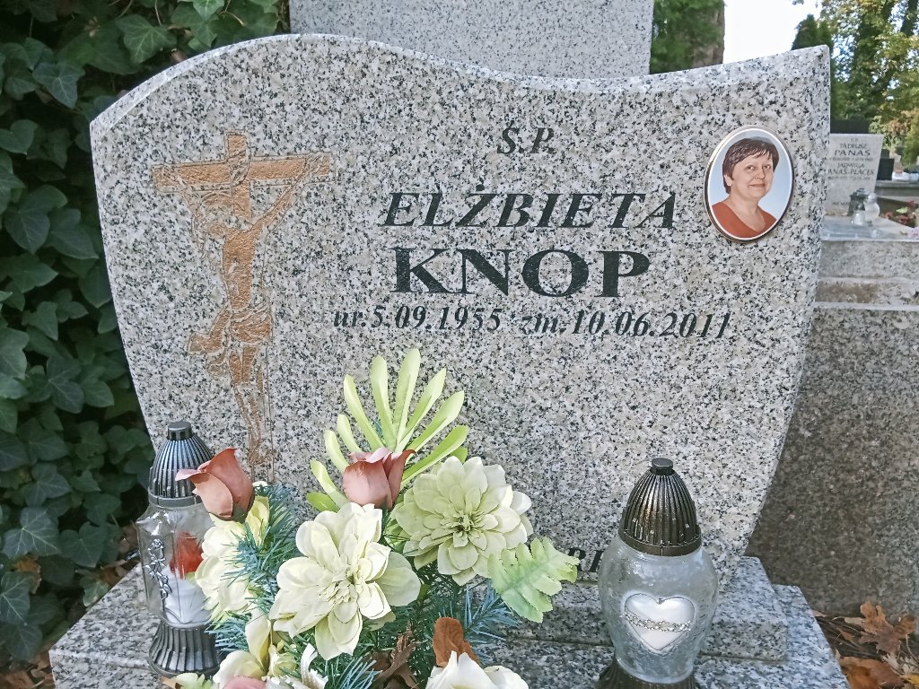 Grób ELŻBIETA KNOP 