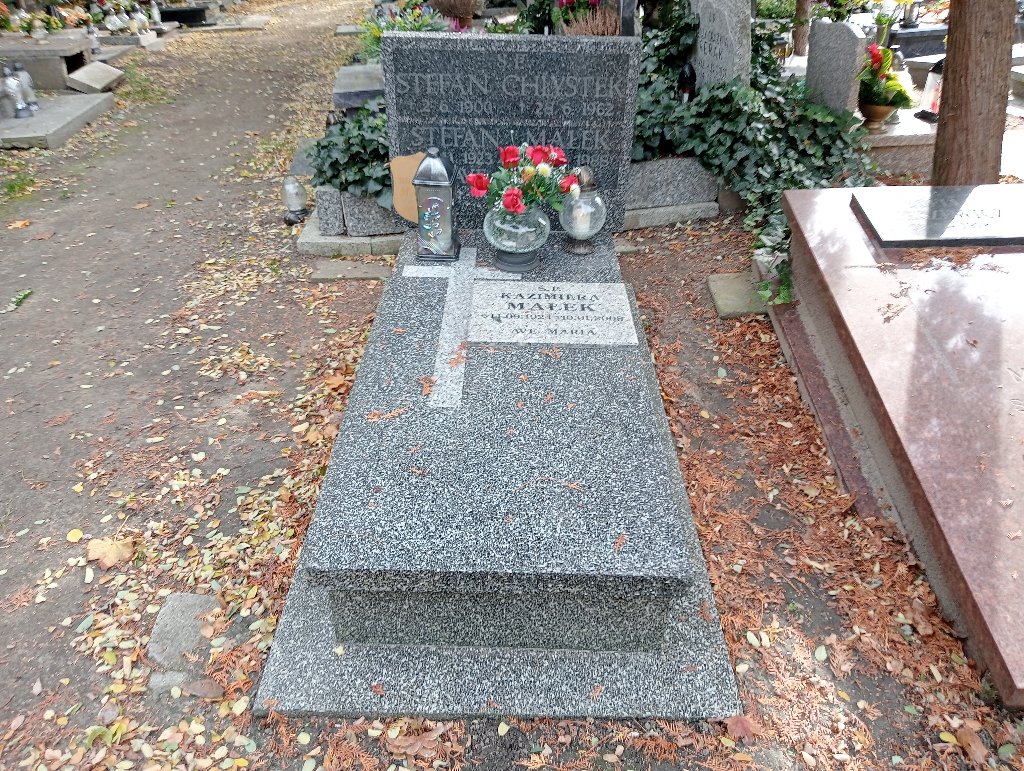 Grób KAZIMIERA MAŁEK 