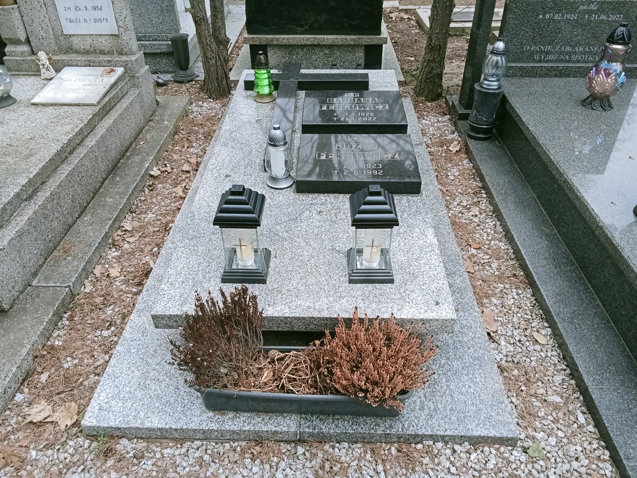 Grób JÓZEF FERCOWICZ 
