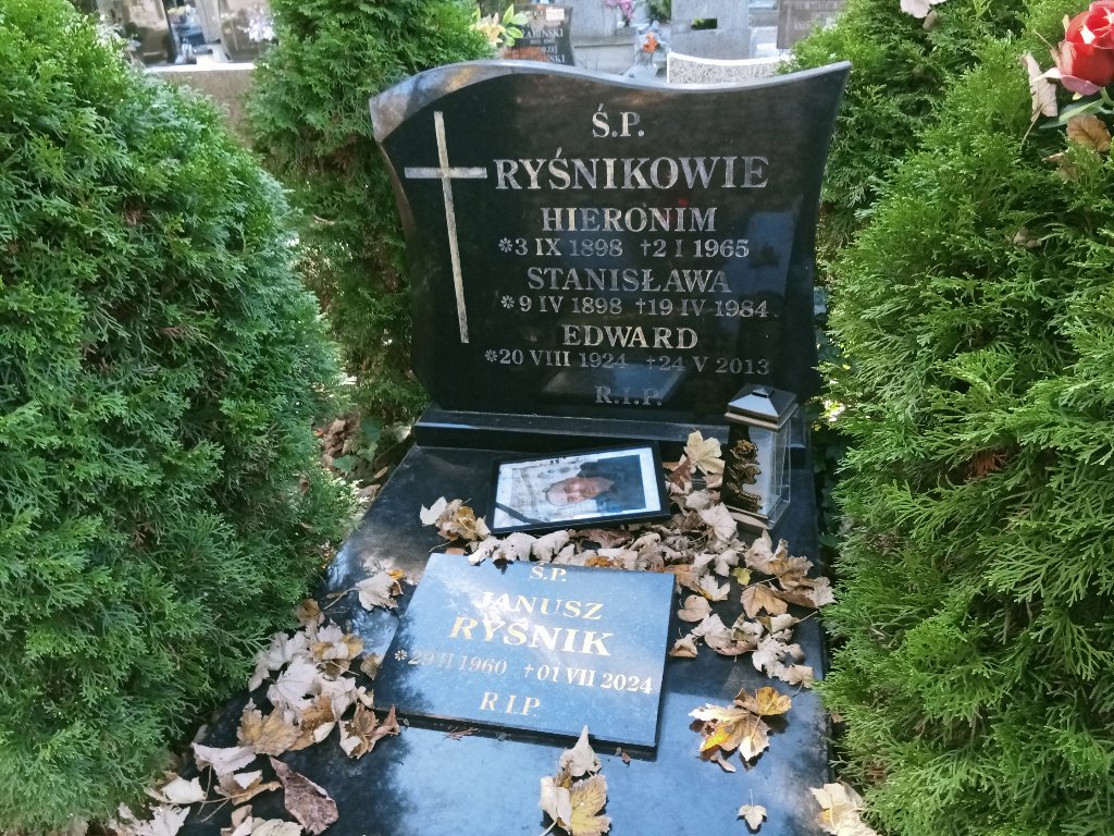 Grób Hieronim RYŚNIK 